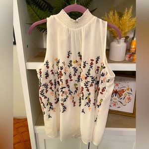 ANN TAYLOR Factory  l Sleeveless blouse NWT